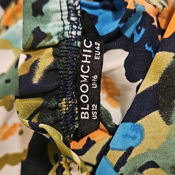 Bloomchic Dress size 12 Floral Tiered Dress - Picture 5 of 15